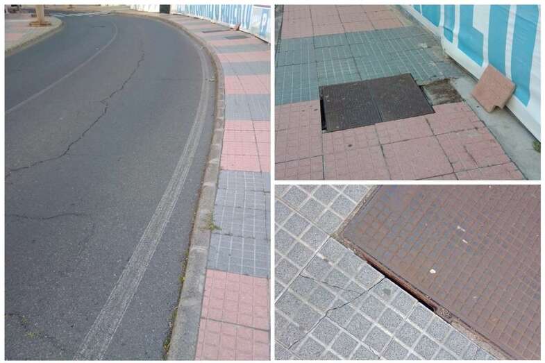 Imagen de la calle Profesor Lucas Arencibia Gil (Foto TA)